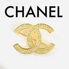 希少! 美品! CHANEL シャネル ★ 正規品 ブローチ ココマーク バッチ