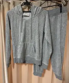 Rady セットアップグレー スウェット ベロア