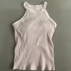 UNIQLO ピンク ホルターネックブラタンクトップ M