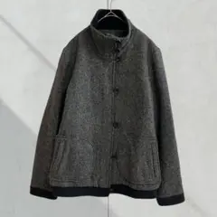 2550 【プーラフリーム】　ジャンパー　ブルゾン　フルジップアップ　グレー