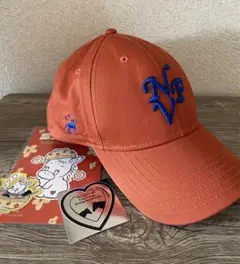 紗栄子　那須ファームビレッジ　キャップ　オレンジ　福岡博多限定品