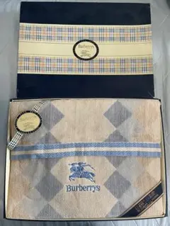Burberrys チェック柄 タオルケット 140×100cm