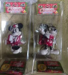 HAPPYくじ　オーナメント賞　ミッキー＆ミニー