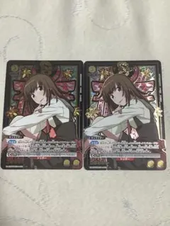 2枚セット　物語シリーズ　千石撫子　 R星1 パラレル