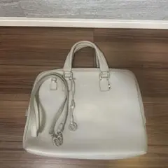 ZOPPINI ライトグレー ビジネスバッグ