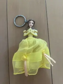 ディズニー　美女と野獣　ベル　キーホルダー