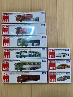 トミカ　はとバス　トレーラー　ごみ収集車　カーキャリア　キャビン　コンテナ sddefault.jpg