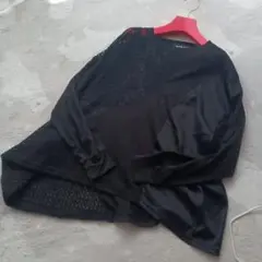 極美品gommeアシメントリー黒BIGサイズ