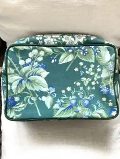 LAURA ASHLEY ローラアシュレイ 大きなポーチ アメリカ製