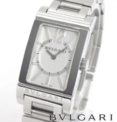 美品 ブルガリ BVLGARI レッタンゴロ RT39S 磨き電池交換済 時計