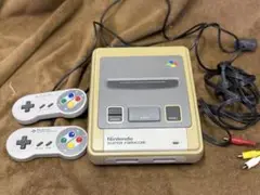 A1 スーパーファミコン 本体 コントローラー×2 ケーブル