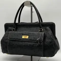 ✨JRA認定 ✨美品✨ OSTRICH オーストリッチ 駝鳥 ハンドバッグ