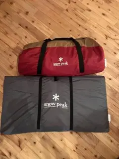 【程度良好】snow peak SDE-001 アメニティドーム フロアマット付