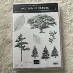 スタンピンアップ ROOTED IN NATURE クリングスタンプセット