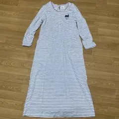 ナルエー MoonTan ルームウエア 長袖ワンピース Mサイズ 未使用に近い