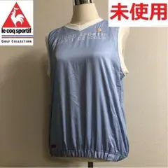 ルコックゴルフ ベスト 裏地メッシュ ラベンダー Mサイズ