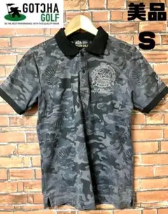 美品 ガッチャゴルフ GOTCHA GOLF メンズ 半袖 ポロシャツ Sサイズ