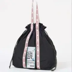 【新品未開封】SUNSUN × GLOBAL WORK トートバッグ　ブラック