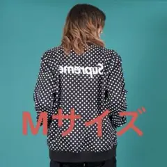 シュプリーム コムデギャルソン コラボ スタジャン リバーシブル L 総柄 Supreme×COMME des GARCONS SHIRT リバーシブルドット柄×転写