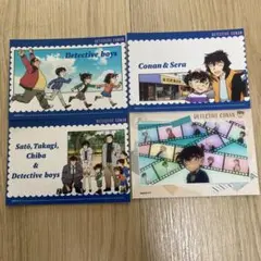 名探偵コナン　ブロマイドコレクション　少年探偵団　高木＆佐藤＆千葉　世良真純