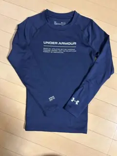 （値引き中）UNDER ARMOUR ネイビー 長袖 コールドギアSM