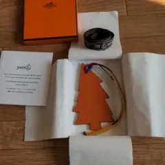 【美品】エルメス プティアッシュ ツリー チャーム