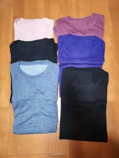 ユニクロ　クルーネックTシャツ　XL　6点セット
