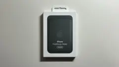 【新品】純正MagSafe対応iPhoneファインウーブンウォレット・グリーン①