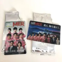 映画 TOKYOMER 走る緊急救命室 南海ミッション　入場者特典カード　2種