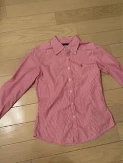 ラルフローレン　　赤シャツ