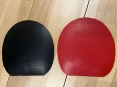 卓球ラバー(ファスタークＧ1) 赤黒セット