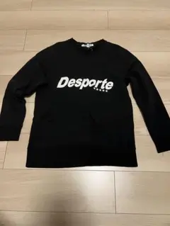 Desporte ブラック トレーナー・パンツセット