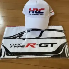 【2025スーパーGT】CIVIC TYPER HRC キャップ タオル