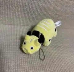 美品　手のひらご当地ぬいぐるみ　カラーべこ　黄色　ガチャ　ぬいぐるみキーホルダー