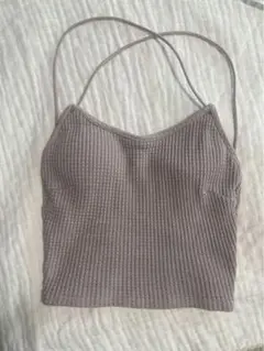 to the sea＊tothesea＊カップ付きキャミソール＊ピンクベージュ