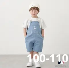 petit main MLB ショートサロペット M(100-110)
