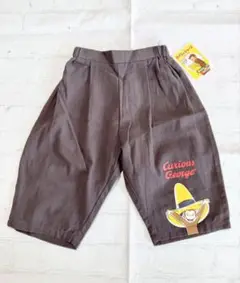 おさるのジョージキャリオスジョージ キッズベビーハーフパンツ サイズ90cm新品