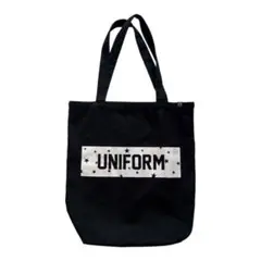 大容量 UNIFORM EXPERIMENT トートバッグ ドリップ柄 uniform experiment（ユニフォームエクスペリメント）の