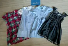 familiar ワンピース 4点セット　ジンボリー　110 120