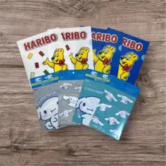 非売品！HARIBO クリアファイル シナモロールクリアファイル 8枚セット
