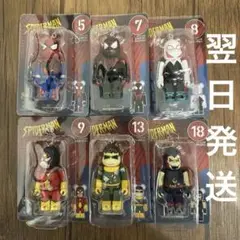 スパイダーマンフィギュア 6体セット