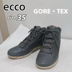 ecco ゴアテックス ハイカットスニーカー