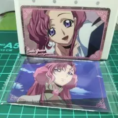 コードギアス 反逆のルルーシュ コレクトカード　ツインウエハース　ユフィ　2種