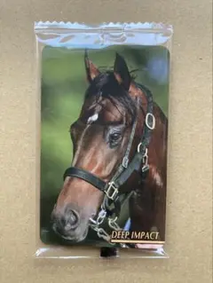 J274 ディープインパクト　まねき馬倶楽部　競馬　カード