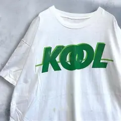 BFPY タバコ Tシャツ 古着 90s 白 KOOL クール レタリング ロゴ