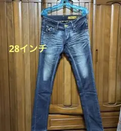 SOMETHING ローライズタイト スキニーヴィーナスジーンズ　28インチ