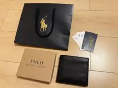 Polo Ralph Lauren 二つ折り財布 黒