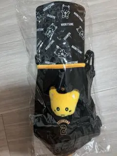 読売ジャイアンツエニマイくじ 吉川尚輝 ナオキツネ ペットボトルケース パペット