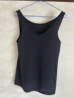 黒いタンクトップ Lサイズ メッシュ素材