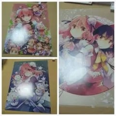 東方茨歌仙 A4クリアファイル 3枚
